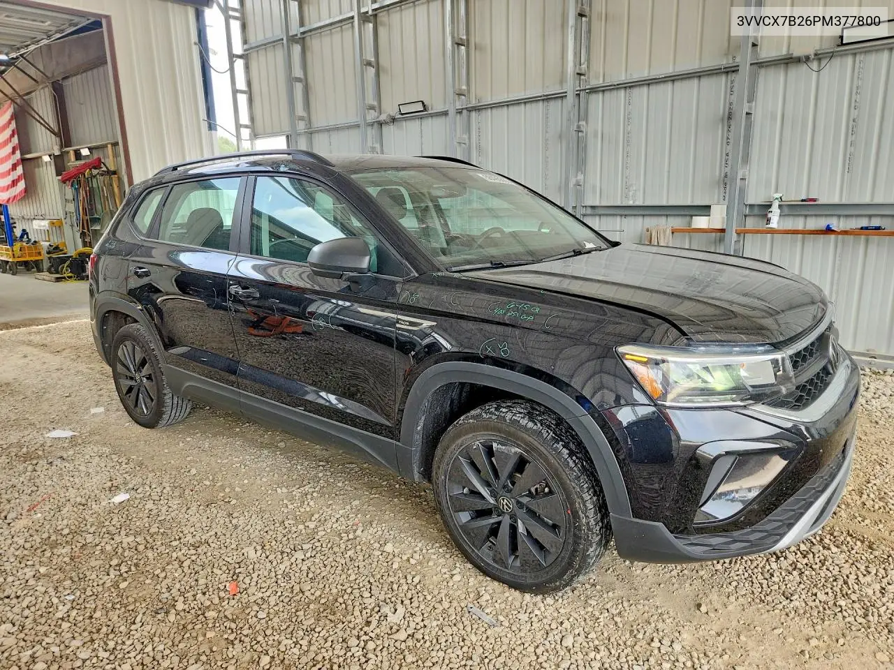 2023 Volkswagen Taos S VIN: 3VVCX7B26PM377800 Lot: 58495686