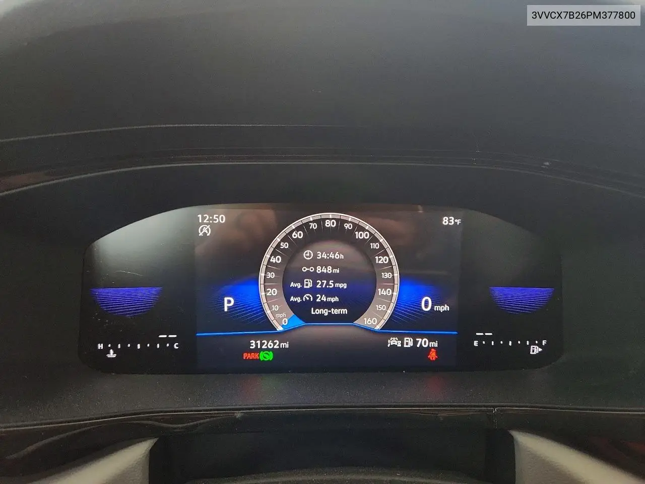2023 Volkswagen Taos S VIN: 3VVCX7B26PM377800 Lot: 58495686