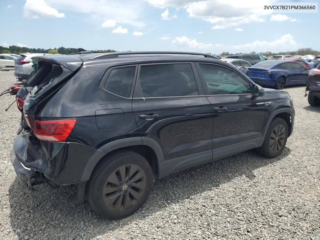 2023 Volkswagen Taos S VIN: 3VVCX7B21PM366560 Lot: 58594346