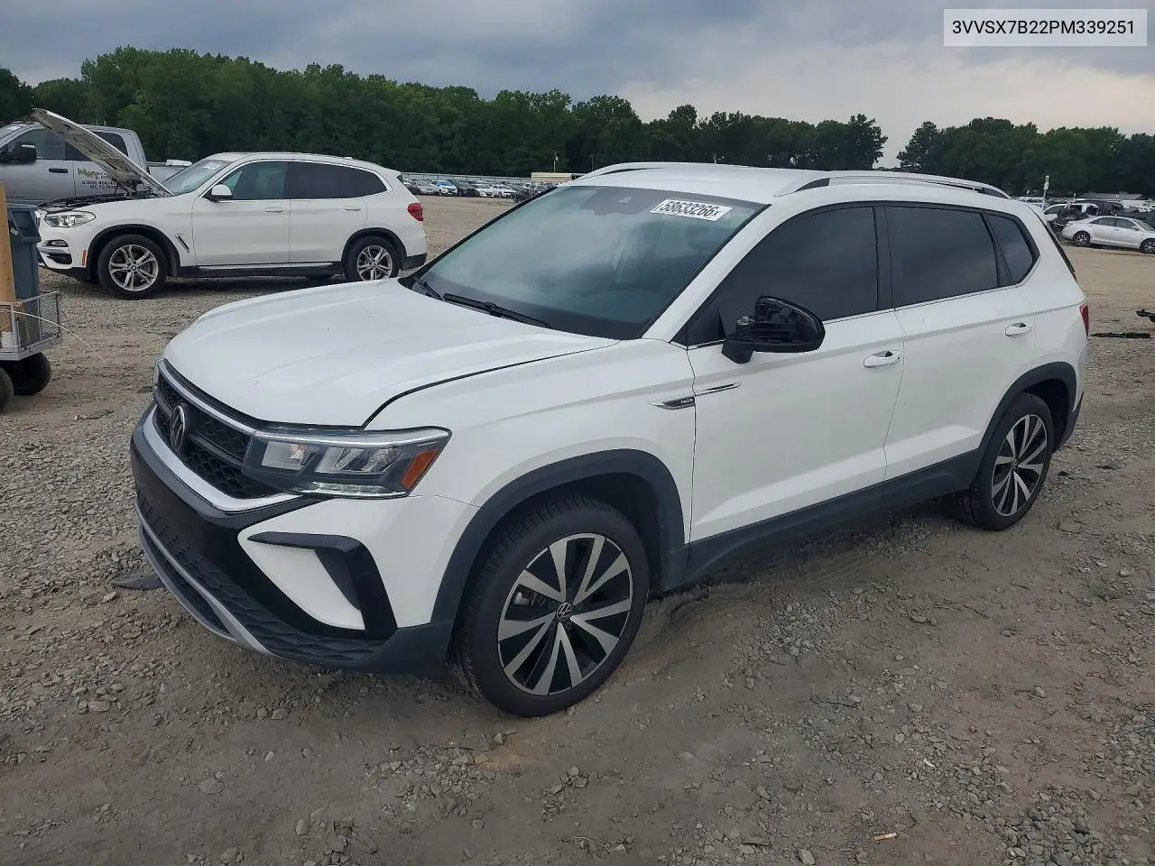 2023 Volkswagen Taos VIN: 3VVSX7B22PM339251 Lot: 58633266