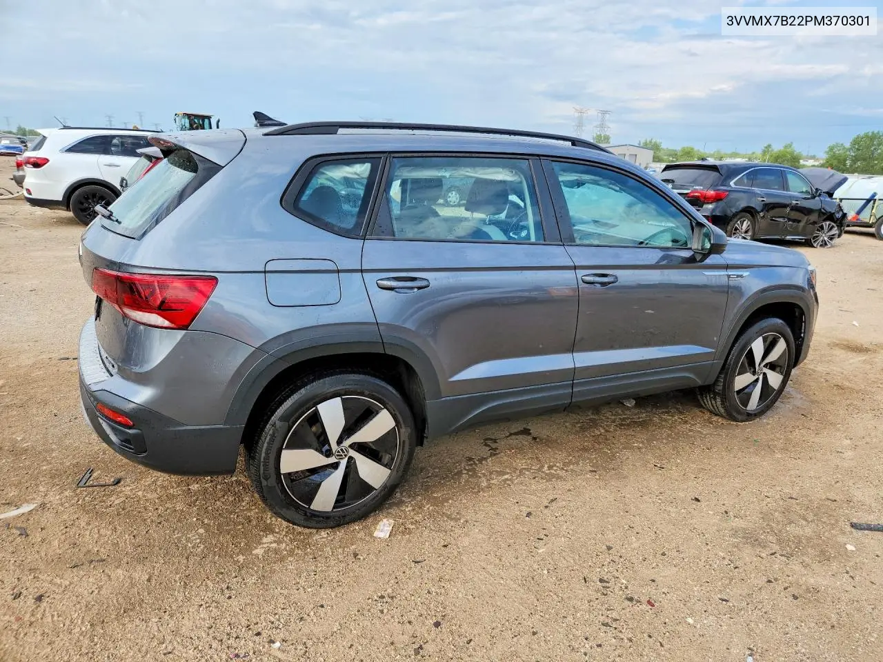 2023 Volkswagen Taos S VIN: 3VVMX7B22PM370301 Lot: 58656246