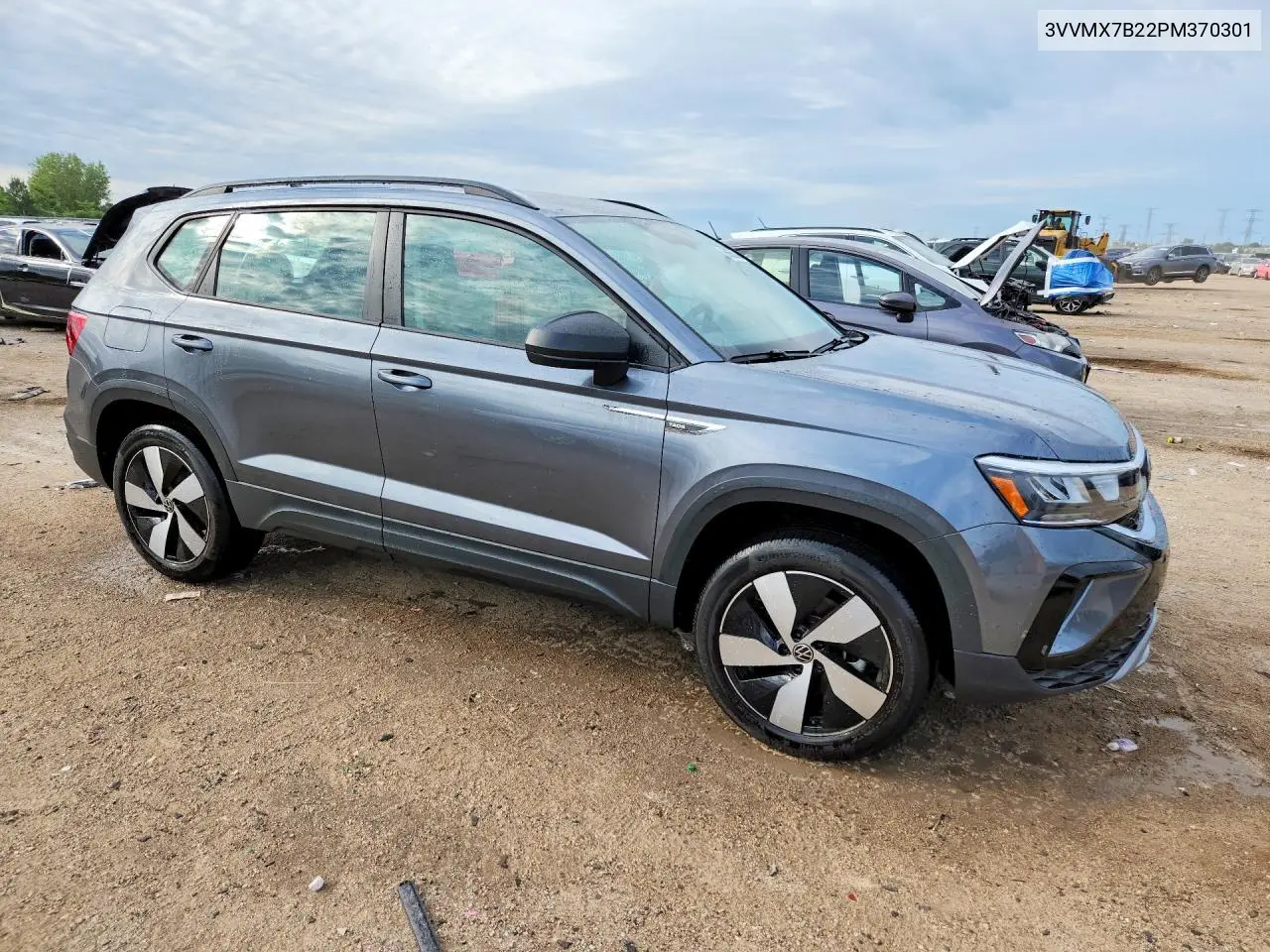 2023 Volkswagen Taos S VIN: 3VVMX7B22PM370301 Lot: 58656246