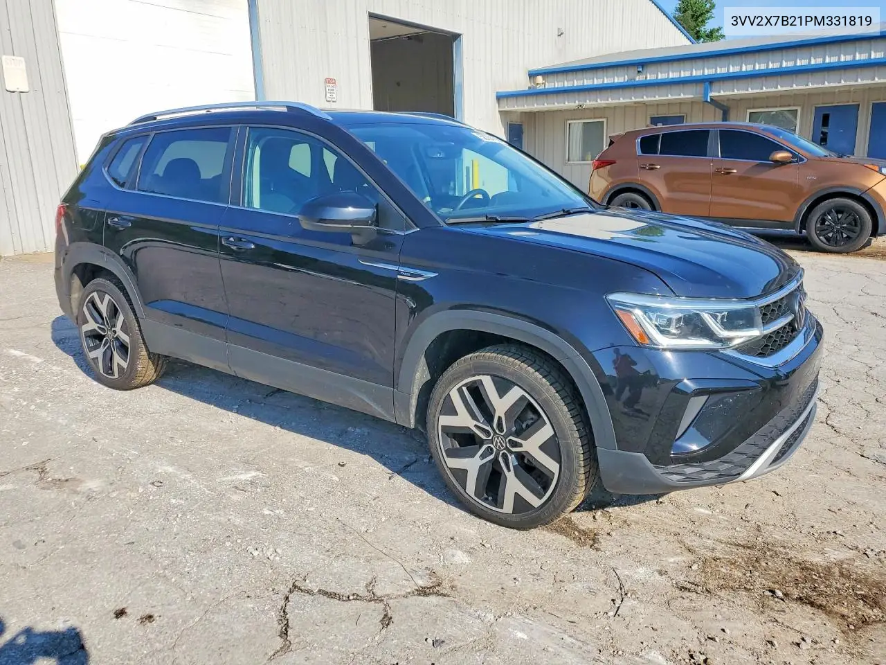 2023 Volkswagen Taos Sel VIN: 3VV2X7B21PM331819 Lot: 58734736