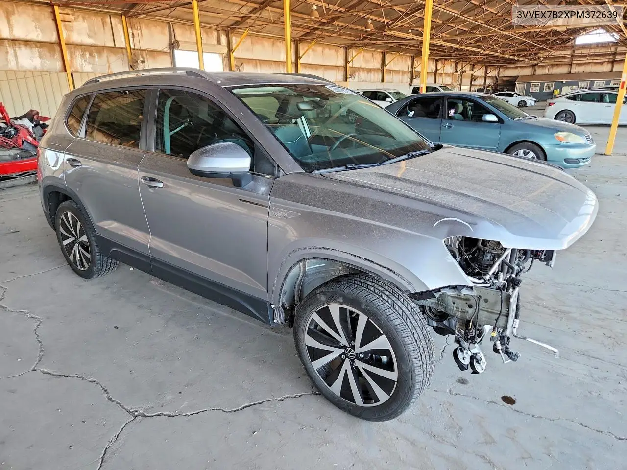2023 Volkswagen Taos Se VIN: 3VVEX7B2XPM372639 Lot: 59009836