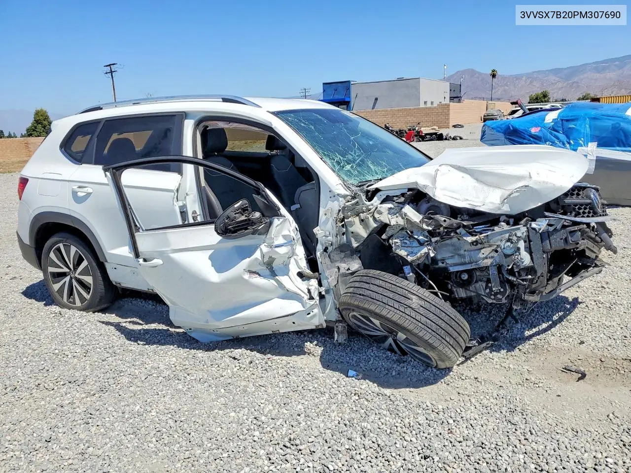 2023 Volkswagen Taos Se VIN: 3VVSX7B20PM307690 Lot: 59330996