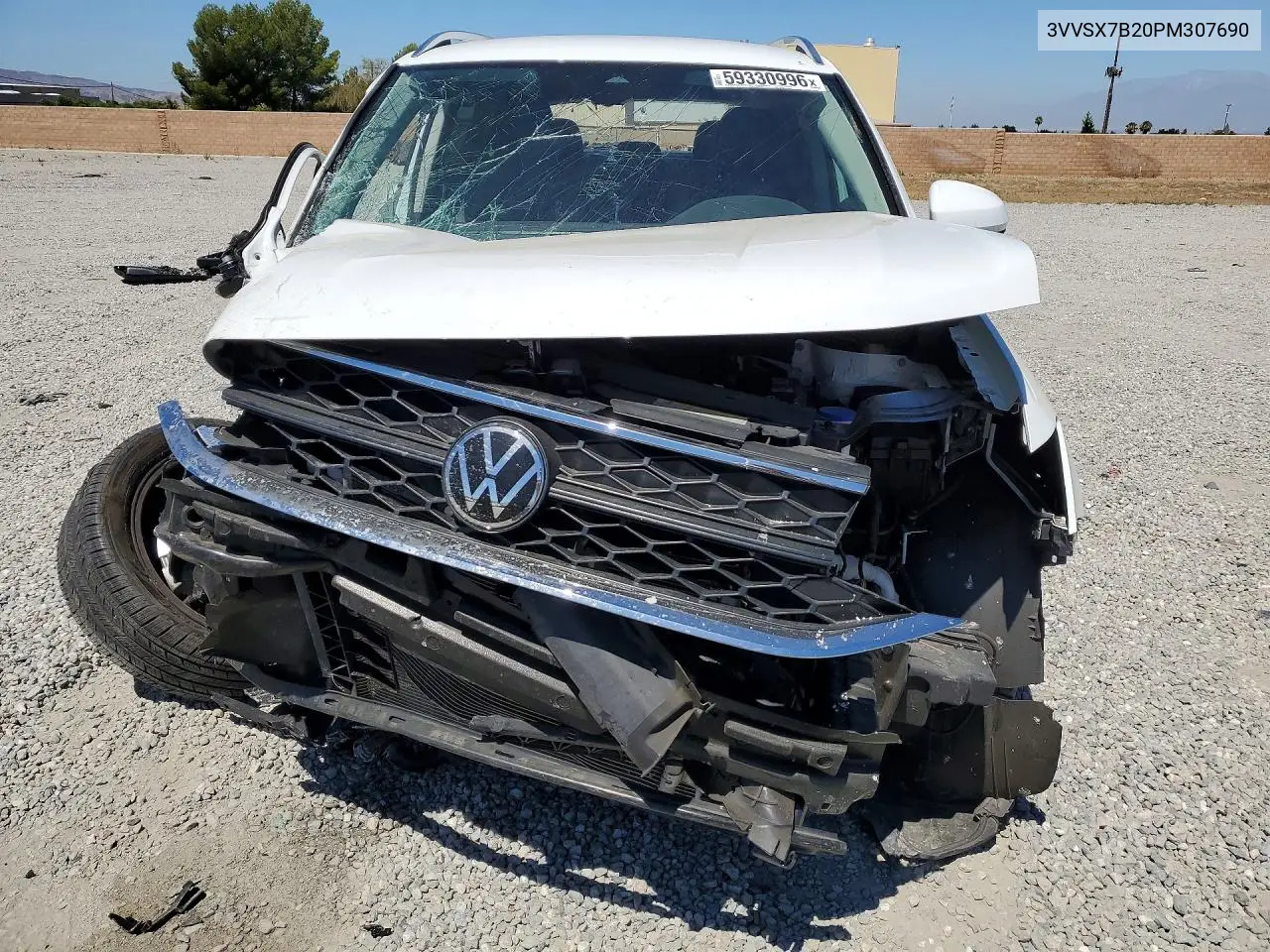 2023 Volkswagen Taos Se VIN: 3VVSX7B20PM307690 Lot: 59330996