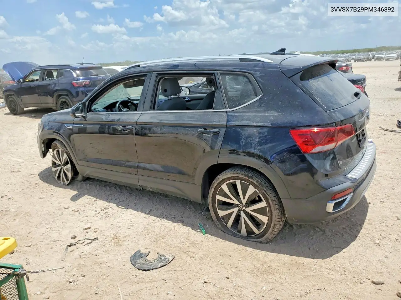 2023 Volkswagen Taos Se VIN: 3VVSX7B29PM346892 Lot: 60242876