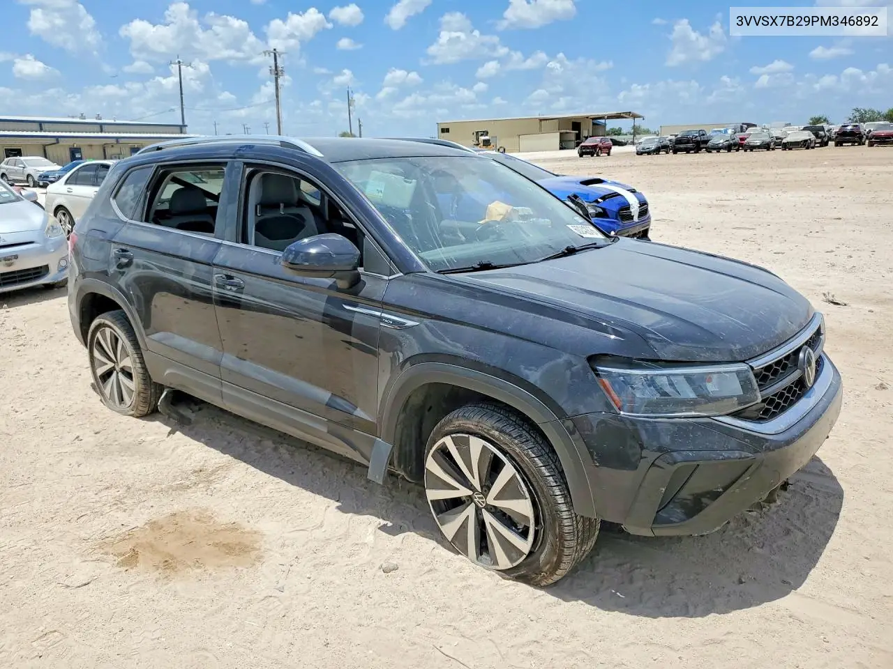 2023 Volkswagen Taos Se VIN: 3VVSX7B29PM346892 Lot: 60242876