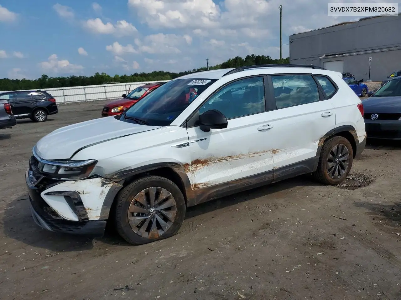 2023 Volkswagen Taos S VIN: 3VVDX7B2XPM320682 Lot: 60482246