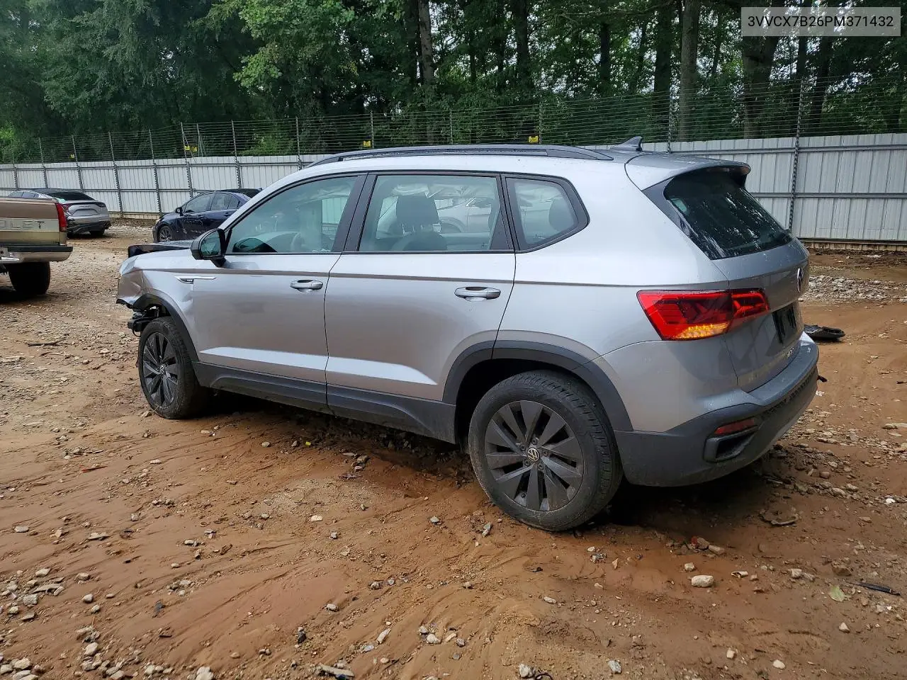 2023 Volkswagen Taos S VIN: 3VVCX7B26PM371432 Lot: 60496886