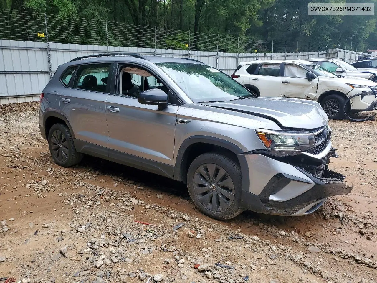 2023 Volkswagen Taos S VIN: 3VVCX7B26PM371432 Lot: 60496886
