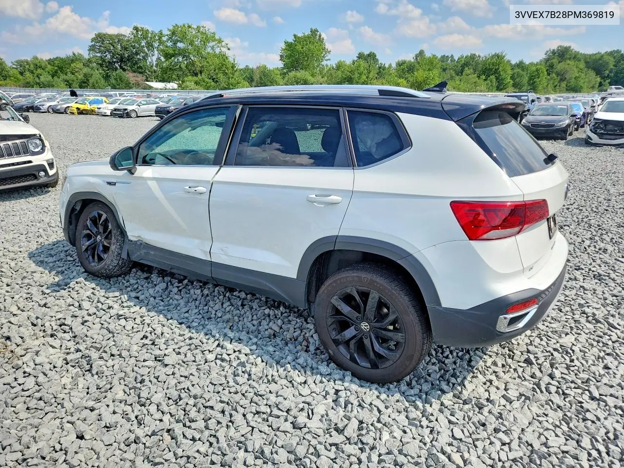 2023 Volkswagen Taos Se VIN: 3VVEX7B28PM369819 Lot: 60655196