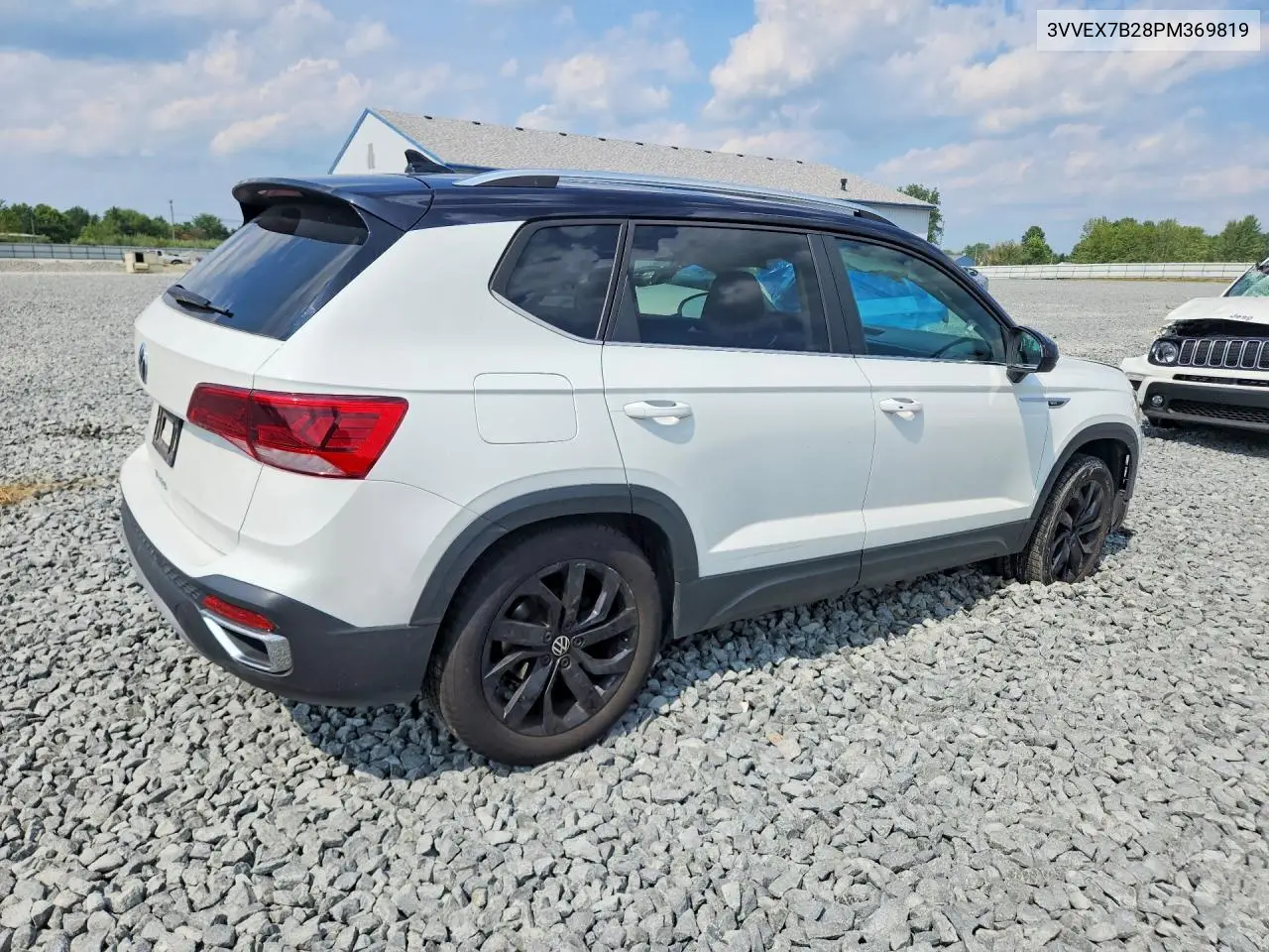 2023 Volkswagen Taos Se VIN: 3VVEX7B28PM369819 Lot: 60655196