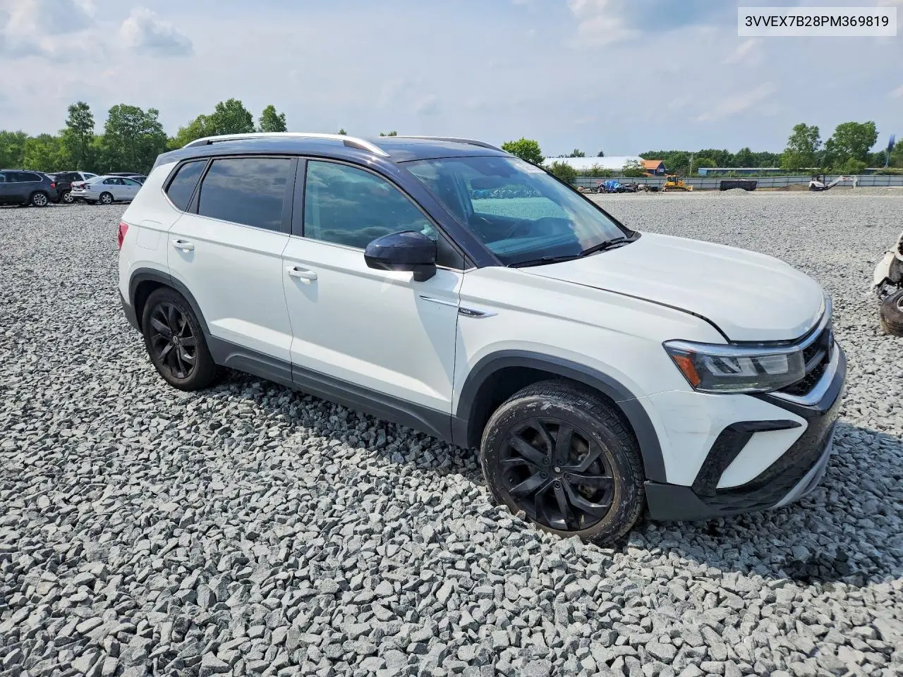2023 Volkswagen Taos Se VIN: 3VVEX7B28PM369819 Lot: 60655196
