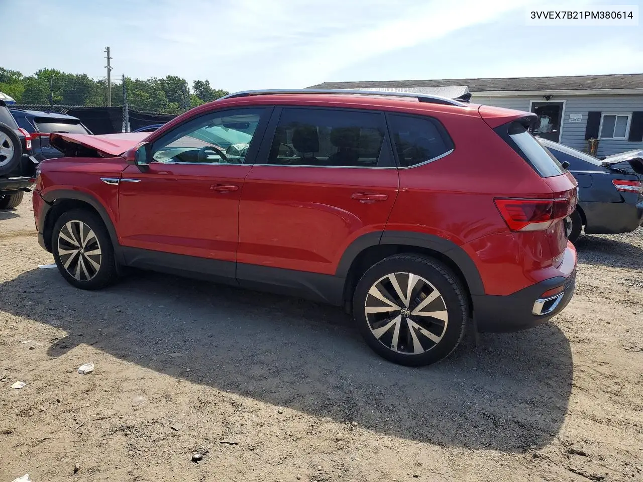 2023 Volkswagen Taos Se VIN: 3VVEX7B21PM380614 Lot: 60973246