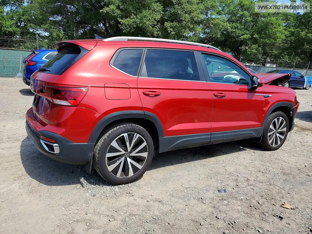 2023 Volkswagen Taos Se VIN: 3VVEX7B21PM380614 Lot: 60973246
