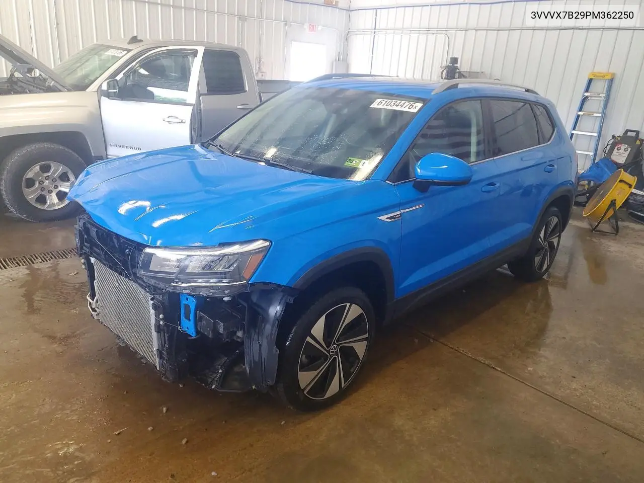 2023 Volkswagen Taos Se VIN: 3VVVX7B29PM362250 Lot: 61034476