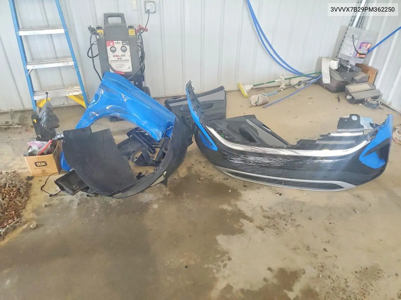 2023 Volkswagen Taos Se VIN: 3VVVX7B29PM362250 Lot: 61034476