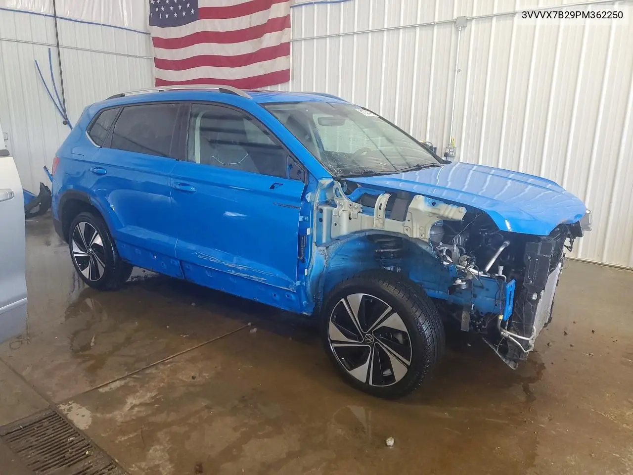 2023 Volkswagen Taos Se VIN: 3VVVX7B29PM362250 Lot: 61034476