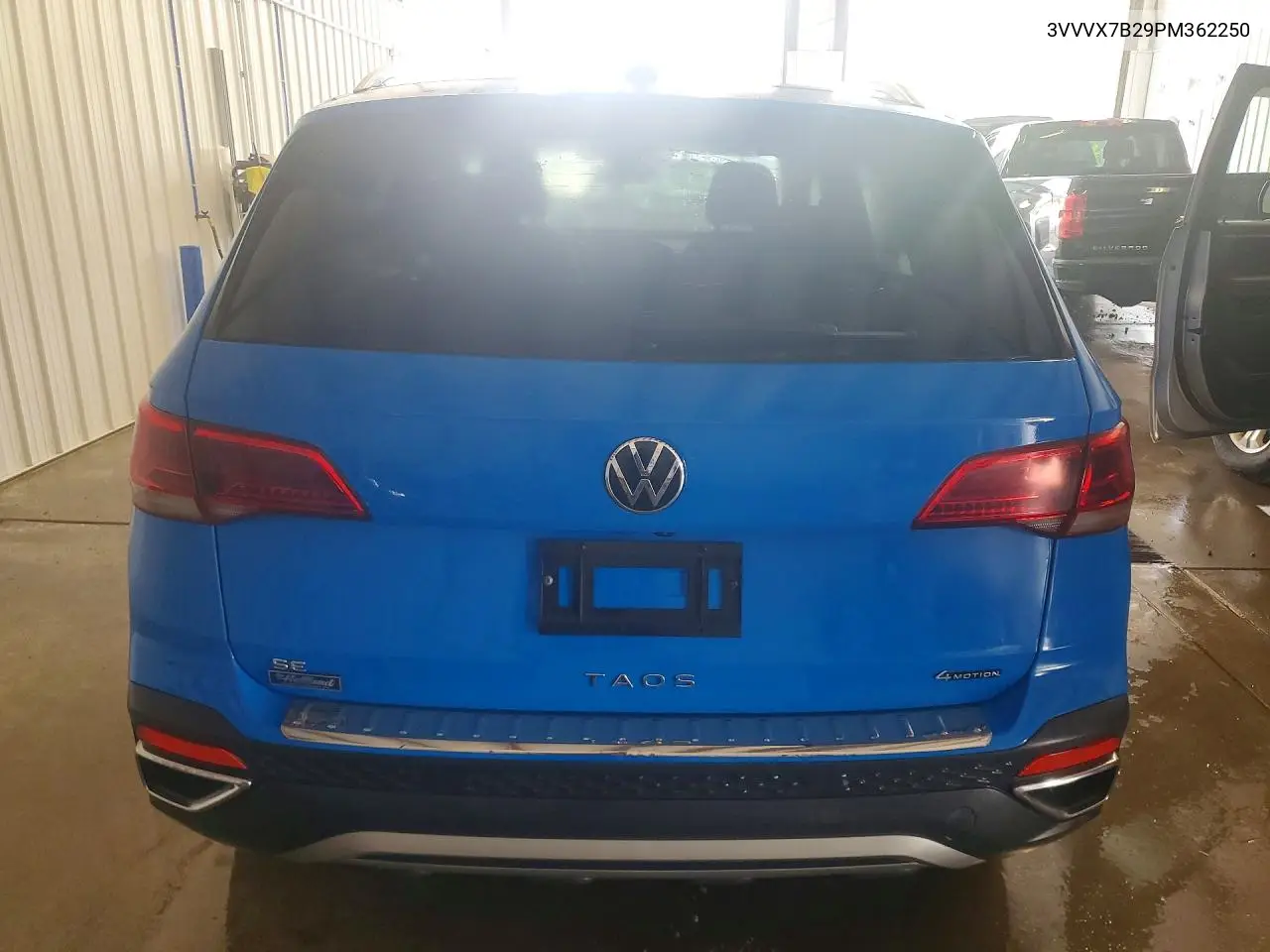 2023 Volkswagen Taos Se VIN: 3VVVX7B29PM362250 Lot: 61034476