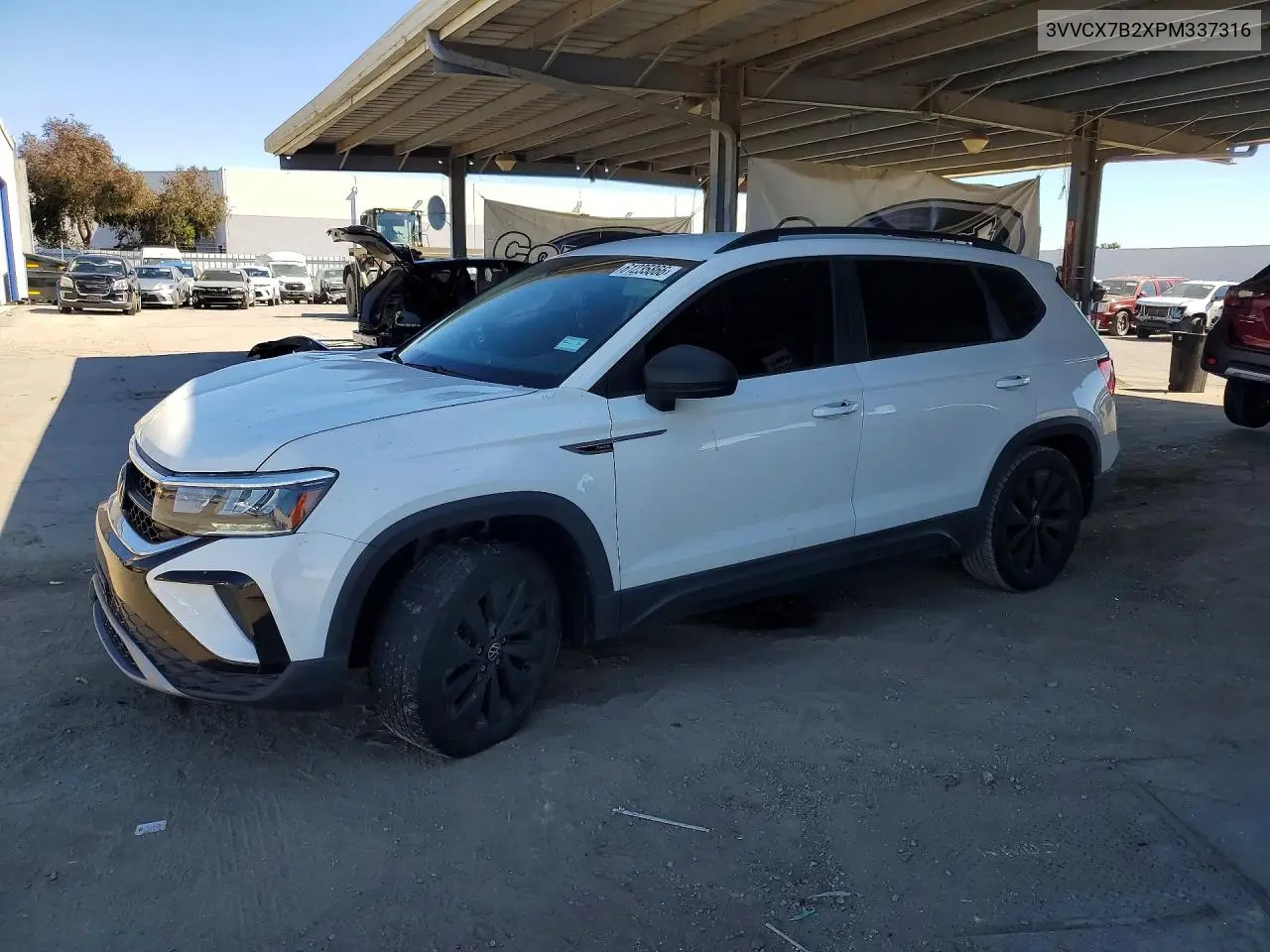 2023 Volkswagen Taos S VIN: 3VVCX7B2XPM337316 Lot: 61235866