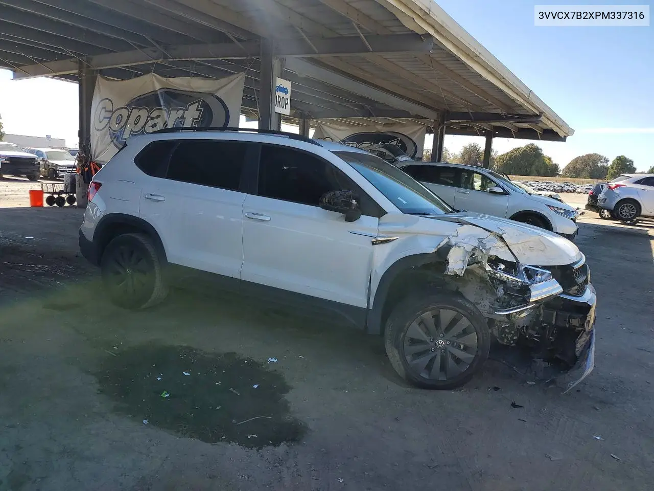 2023 Volkswagen Taos S VIN: 3VVCX7B2XPM337316 Lot: 61235866