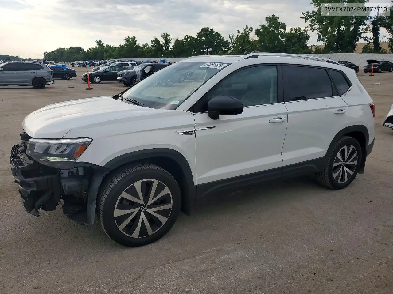 2023 Volkswagen Taos Se VIN: 3VVEX7B24PM377710 Lot: 61484406