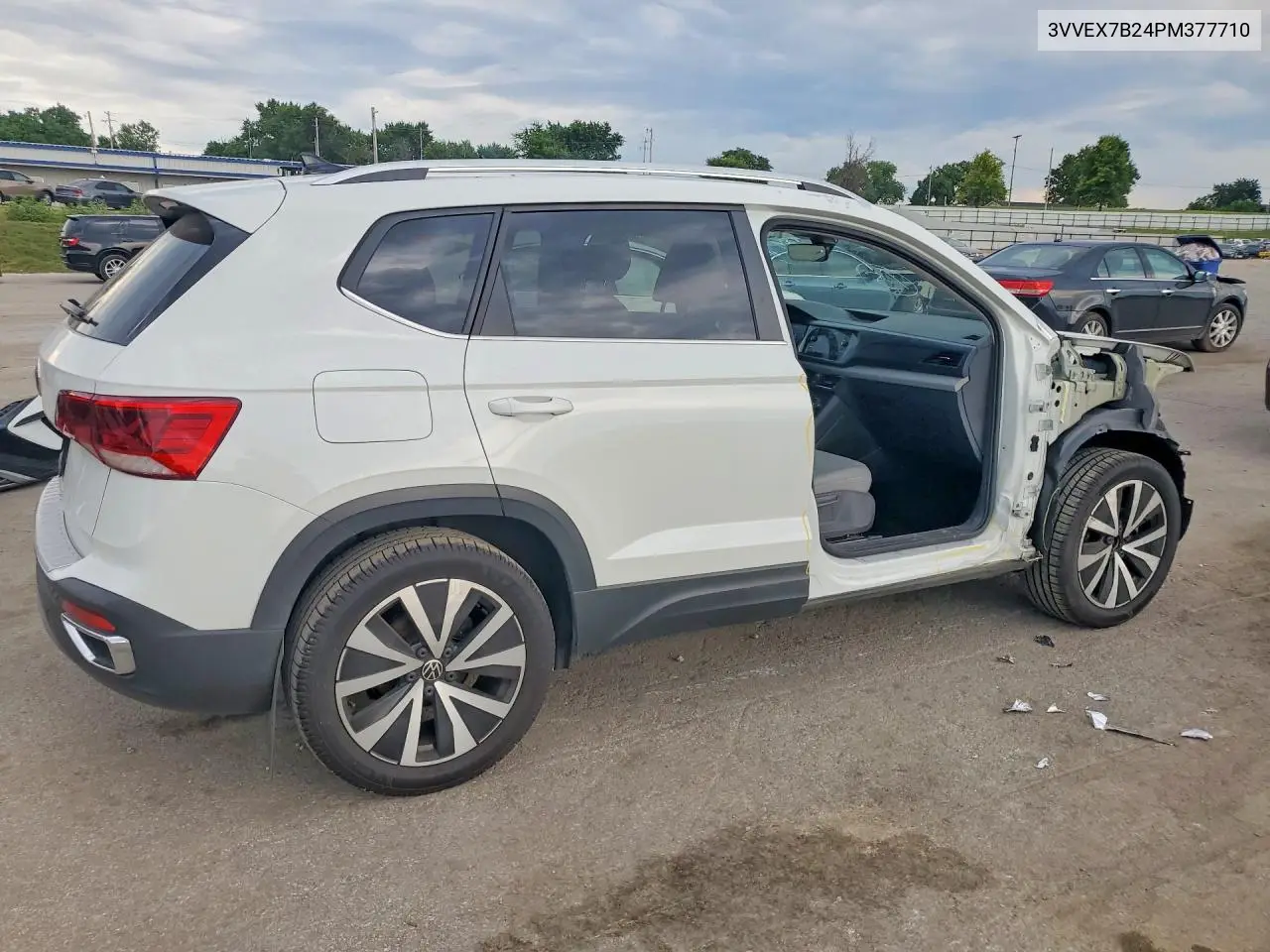 2023 Volkswagen Taos Se VIN: 3VVEX7B24PM377710 Lot: 61484406