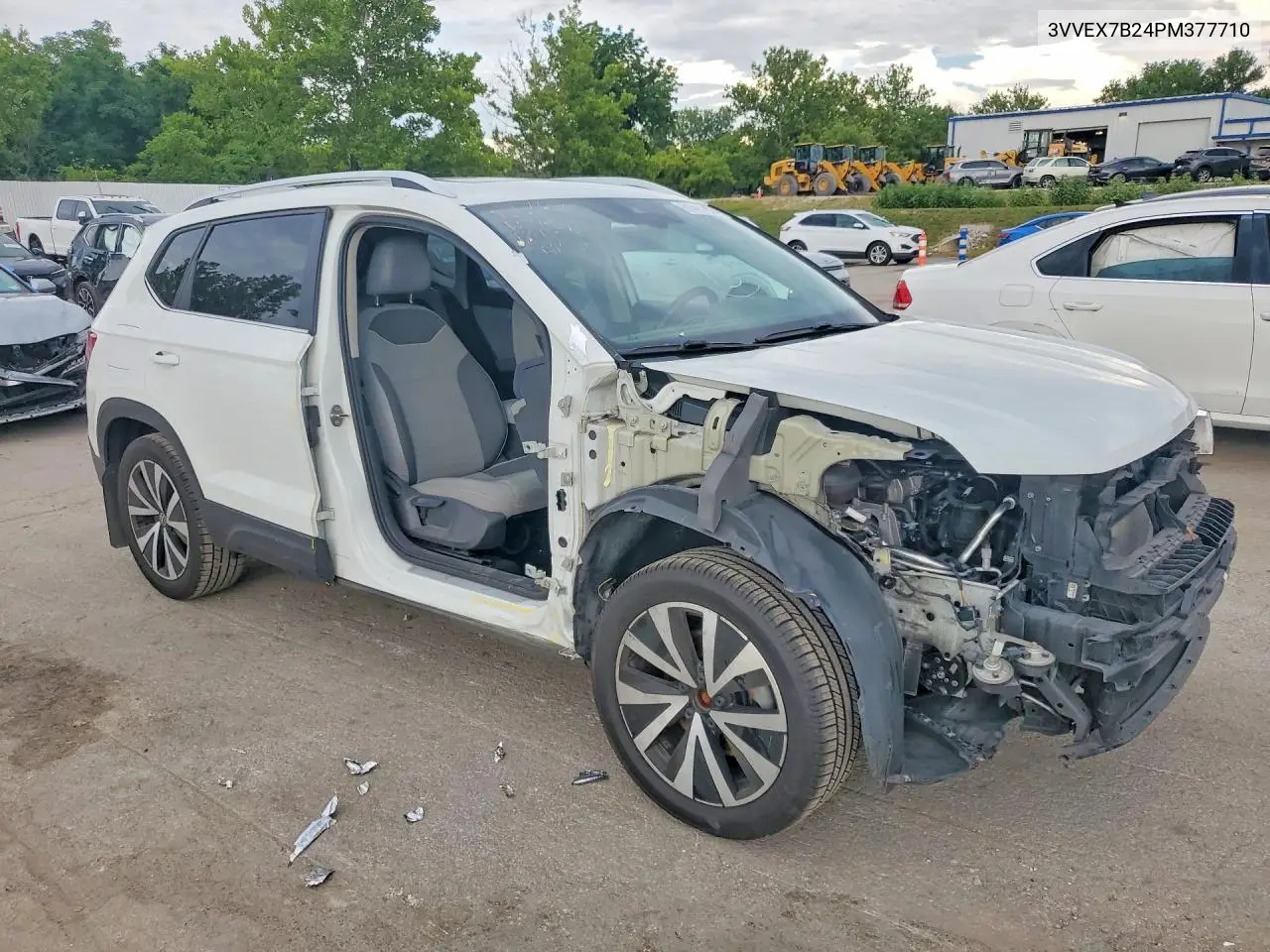 2023 Volkswagen Taos Se VIN: 3VVEX7B24PM377710 Lot: 61484406