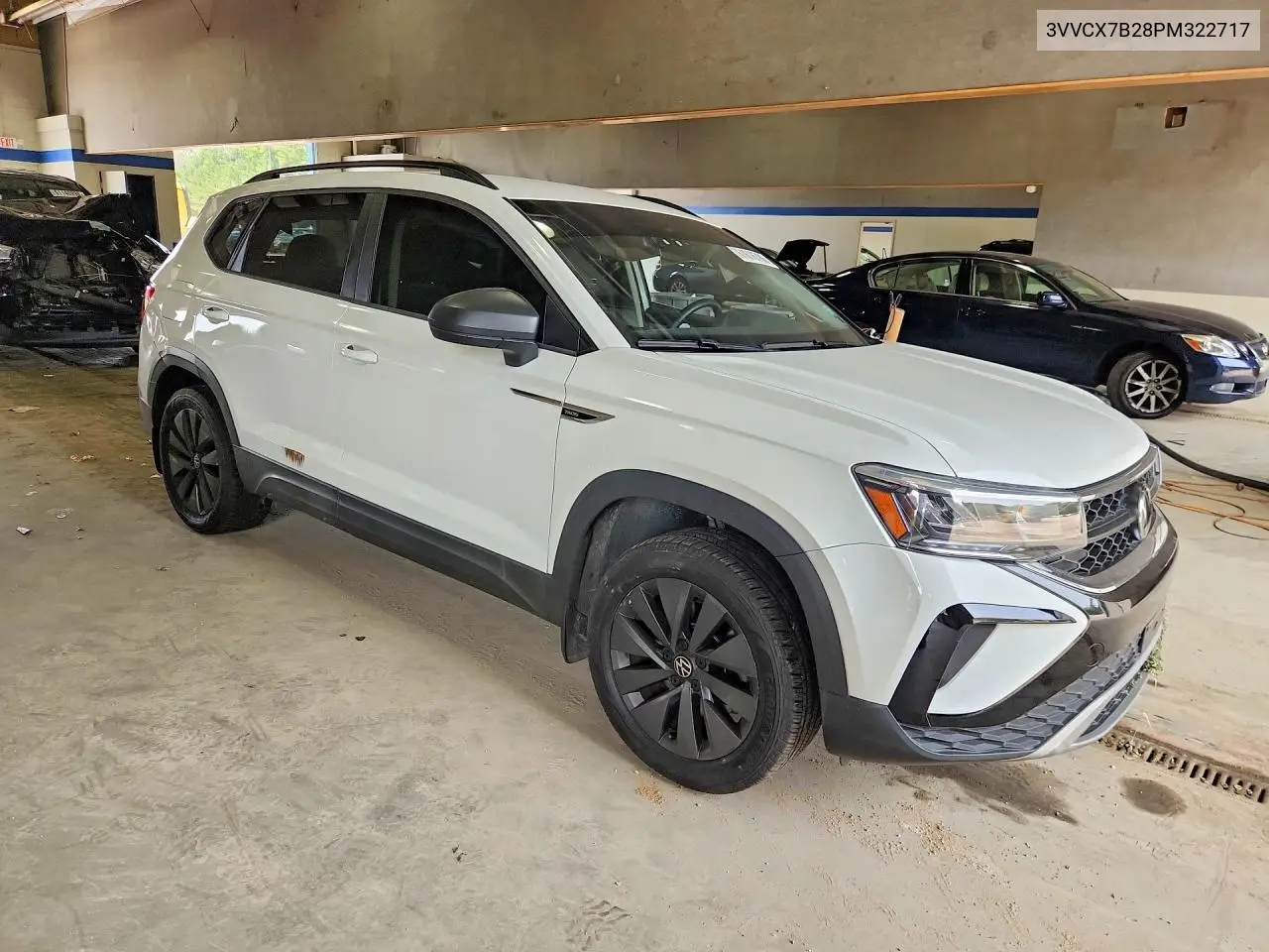 2023 Volkswagen Taos S VIN: 3VVCX7B28PM322717 Lot: 61616786
