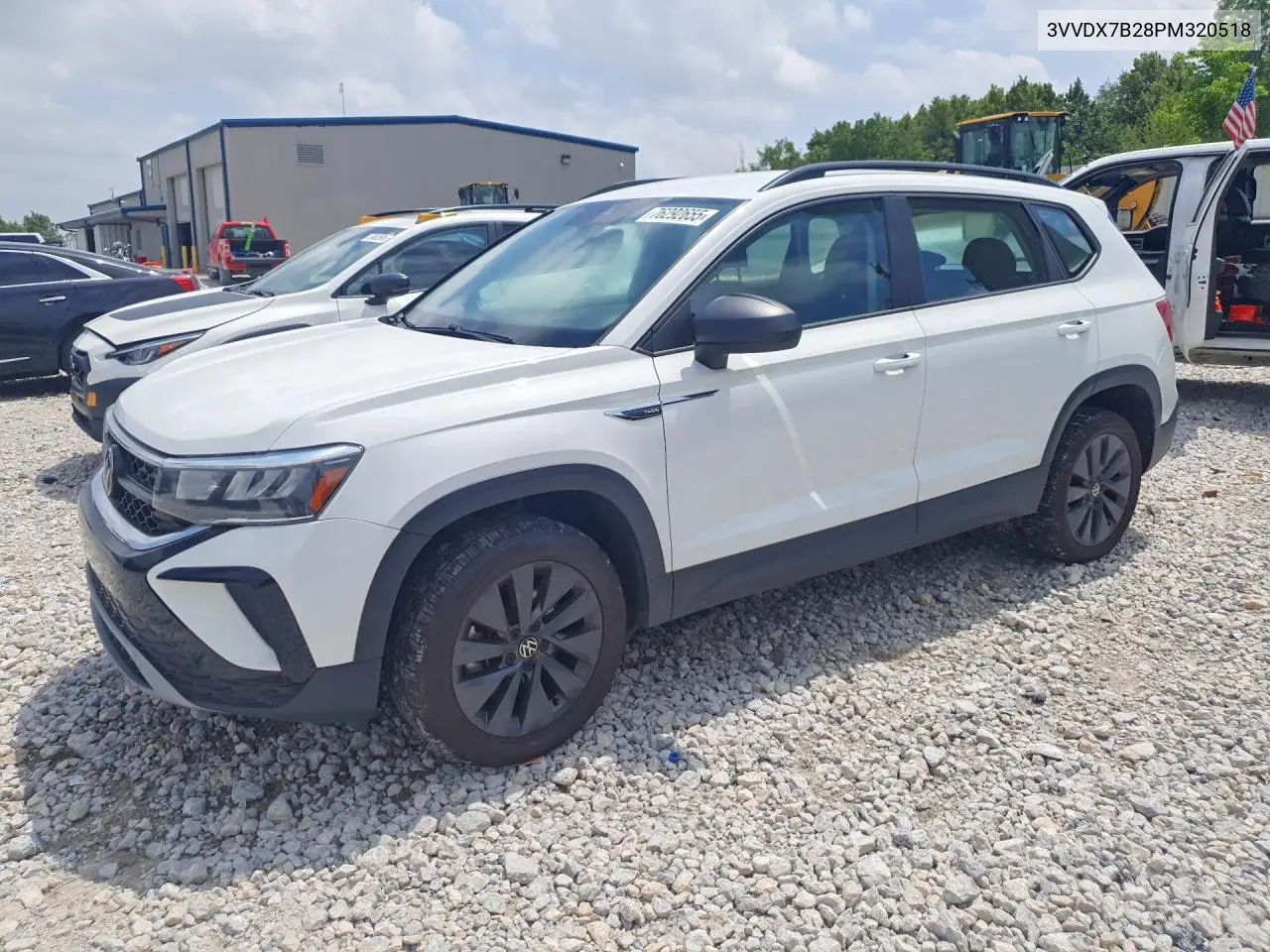 2023 Volkswagen Taos S VIN: 3VVDX7B28PM320518 Lot: 76292655
