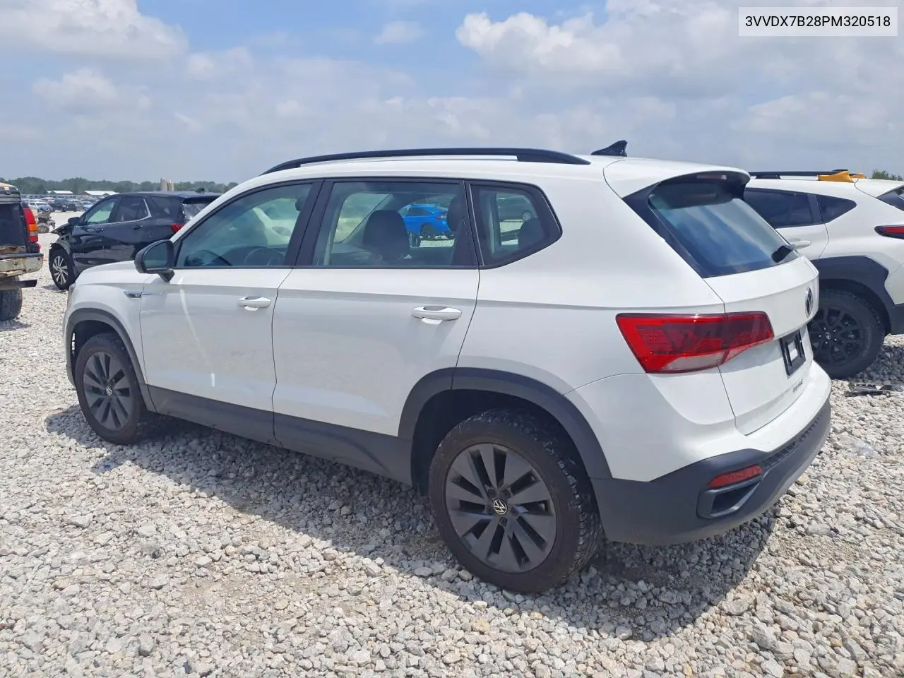 2023 Volkswagen Taos S VIN: 3VVDX7B28PM320518 Lot: 76292655