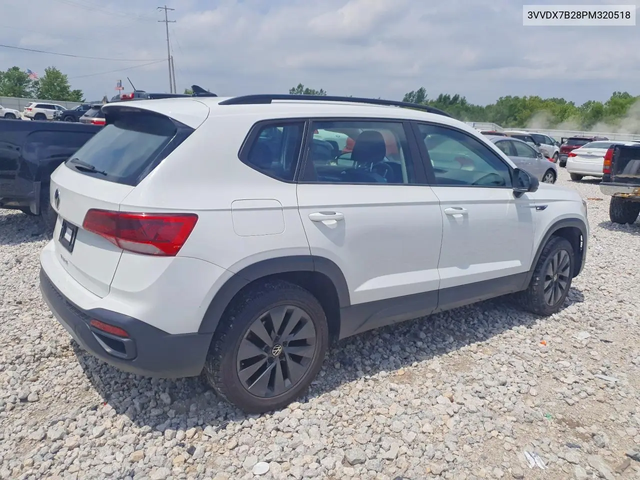 2023 Volkswagen Taos S VIN: 3VVDX7B28PM320518 Lot: 76292655