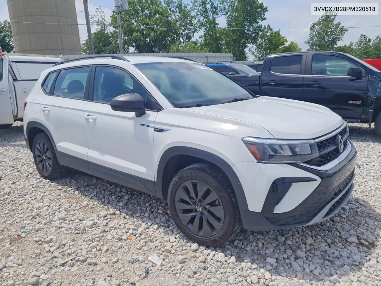 2023 Volkswagen Taos S VIN: 3VVDX7B28PM320518 Lot: 76292655