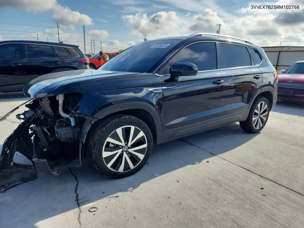 2024 Volkswagen Taos Se VIN: 3VVEX7B25RM102768 Lot: 55838876