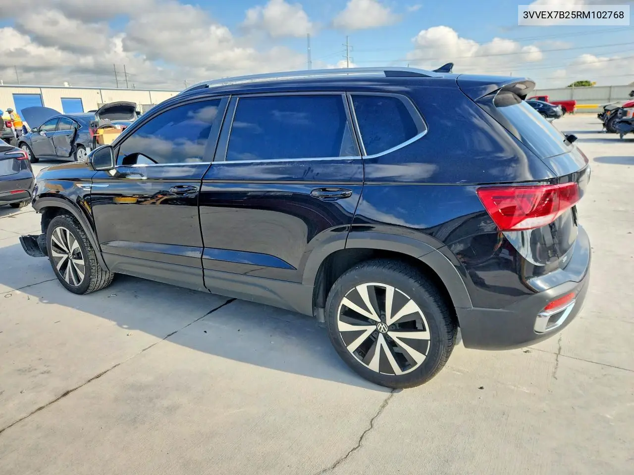 2024 Volkswagen Taos Se VIN: 3VVEX7B25RM102768 Lot: 55838876