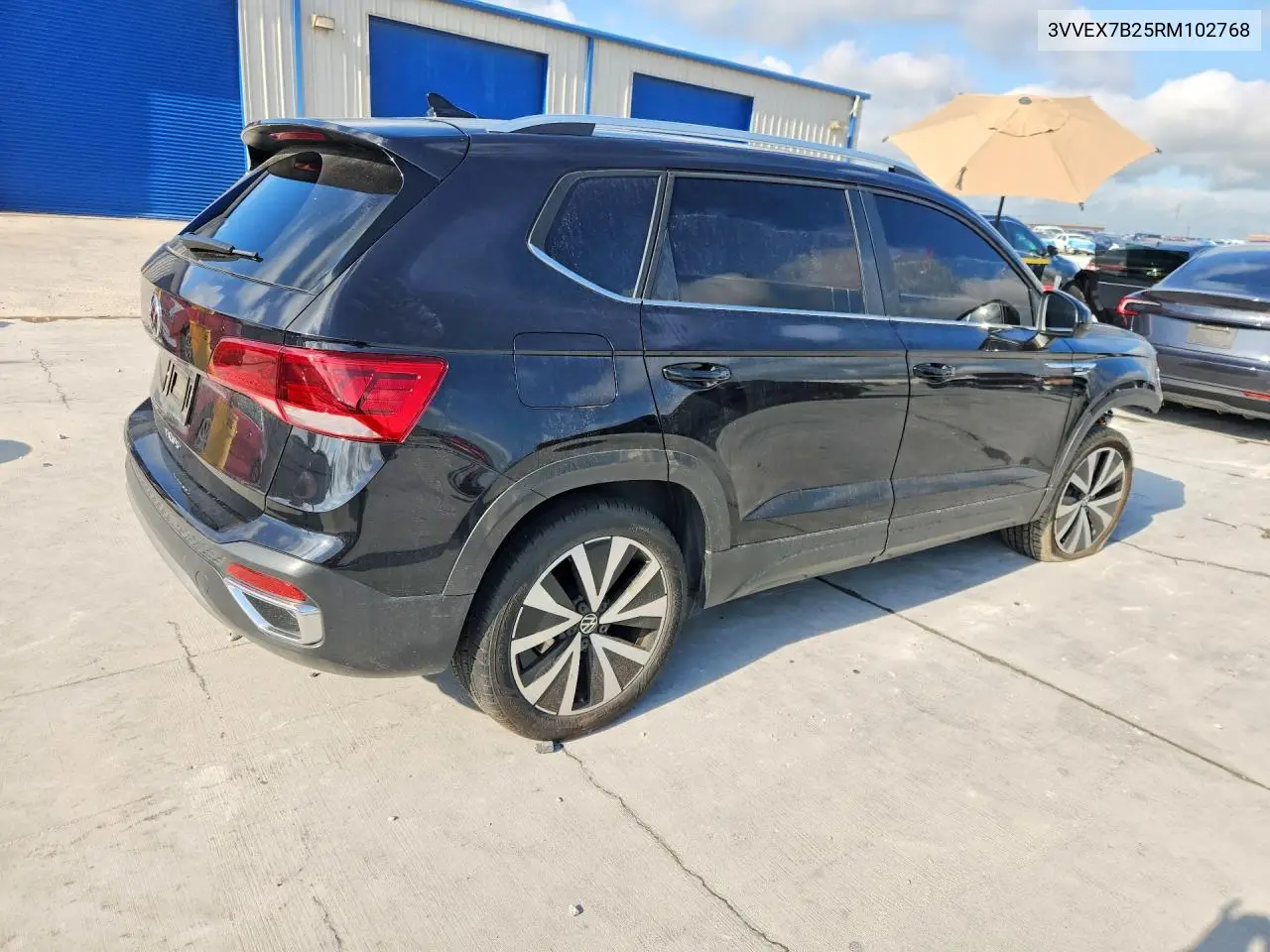 2024 Volkswagen Taos Se VIN: 3VVEX7B25RM102768 Lot: 55838876