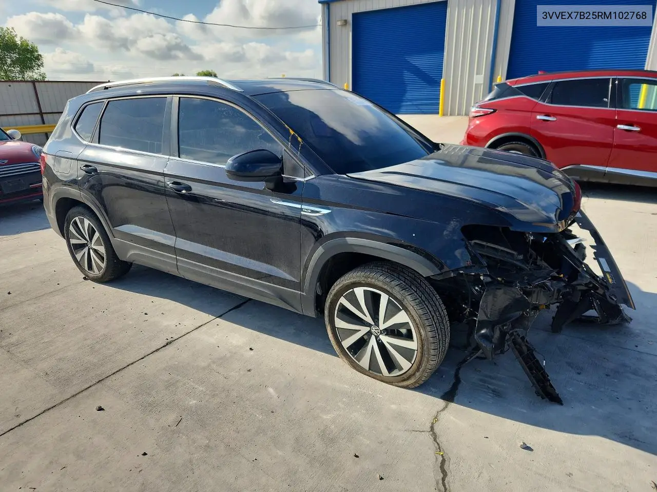 2024 Volkswagen Taos Se VIN: 3VVEX7B25RM102768 Lot: 55838876