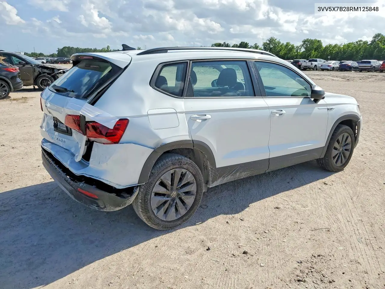 2024 Volkswagen Taos VIN: 3VV5X7B28RM125848 Lot: 56275496