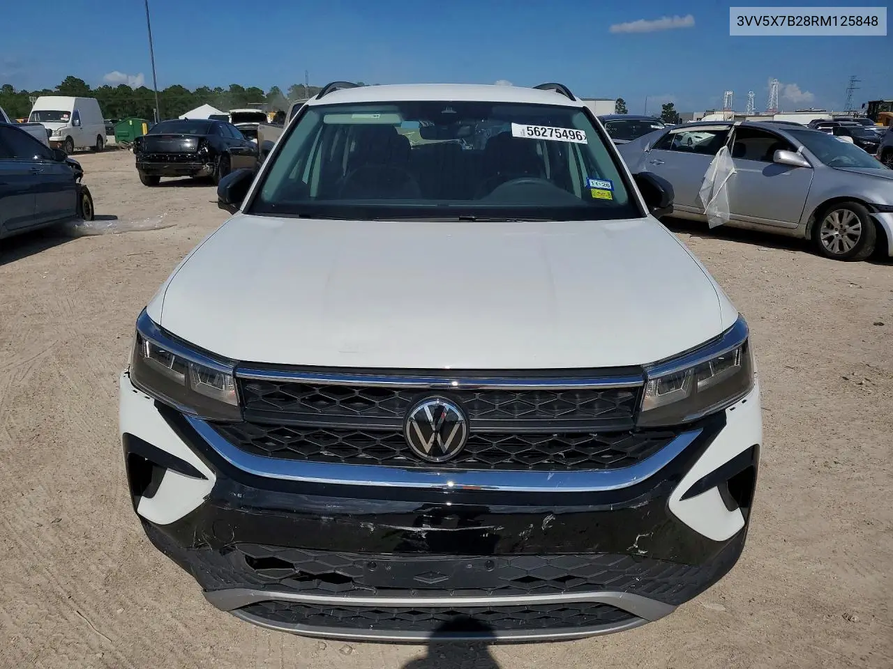 2024 Volkswagen Taos VIN: 3VV5X7B28RM125848 Lot: 56275496