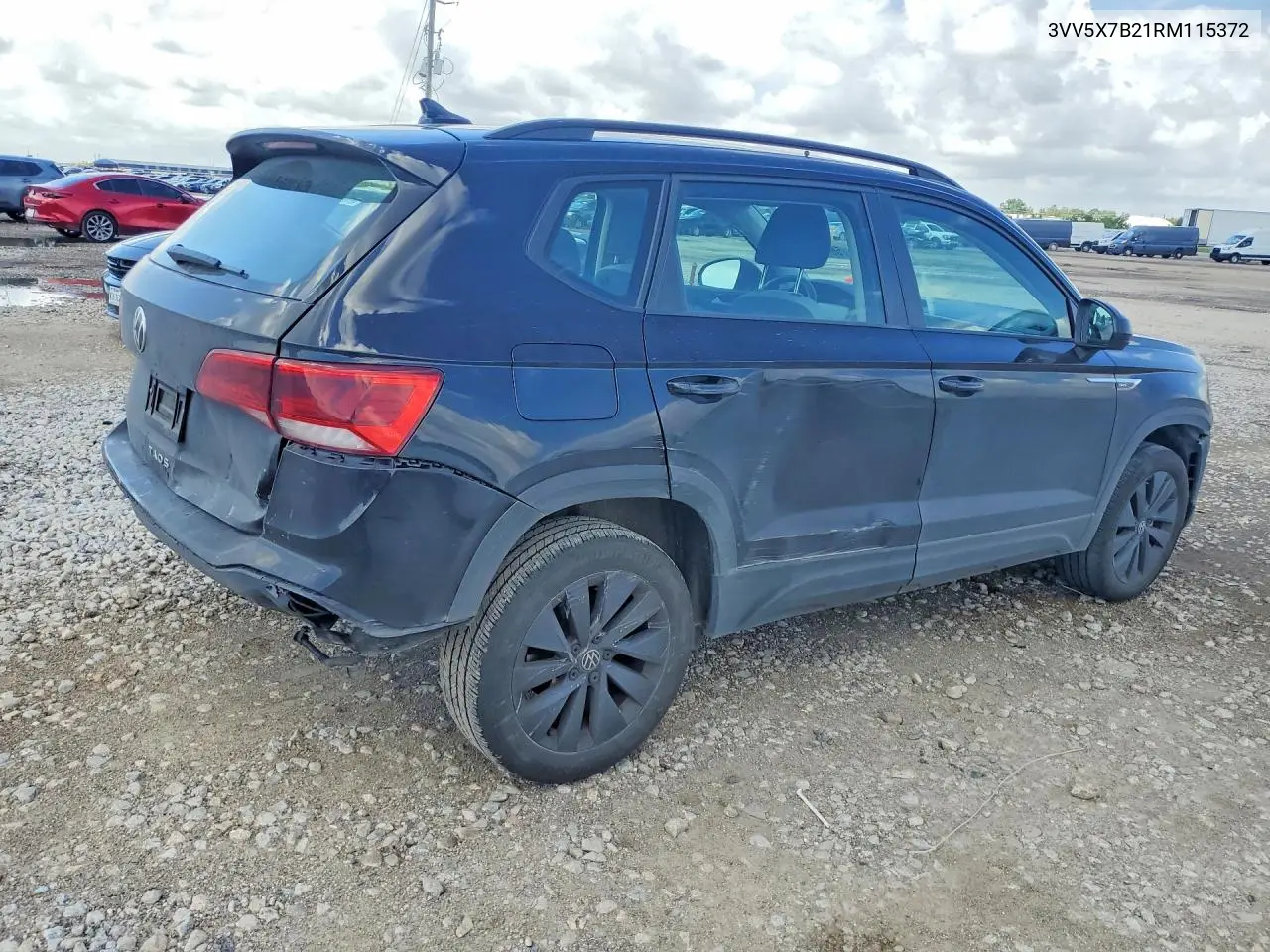 2024 Volkswagen Taos S VIN: 3VV5X7B21RM115372 Lot: 56463716