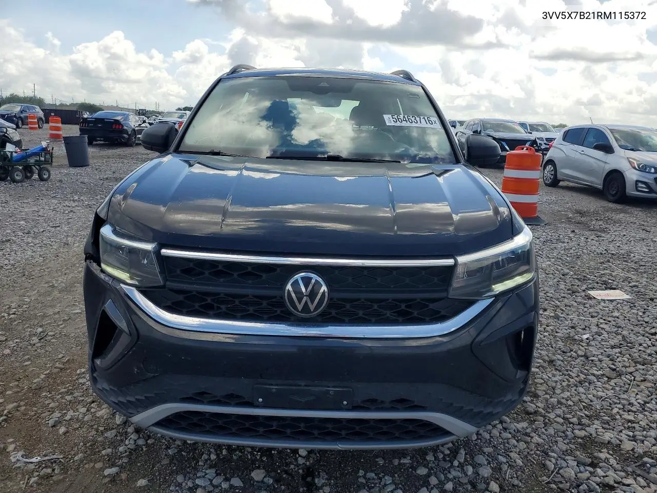 2024 Volkswagen Taos S VIN: 3VV5X7B21RM115372 Lot: 56463716