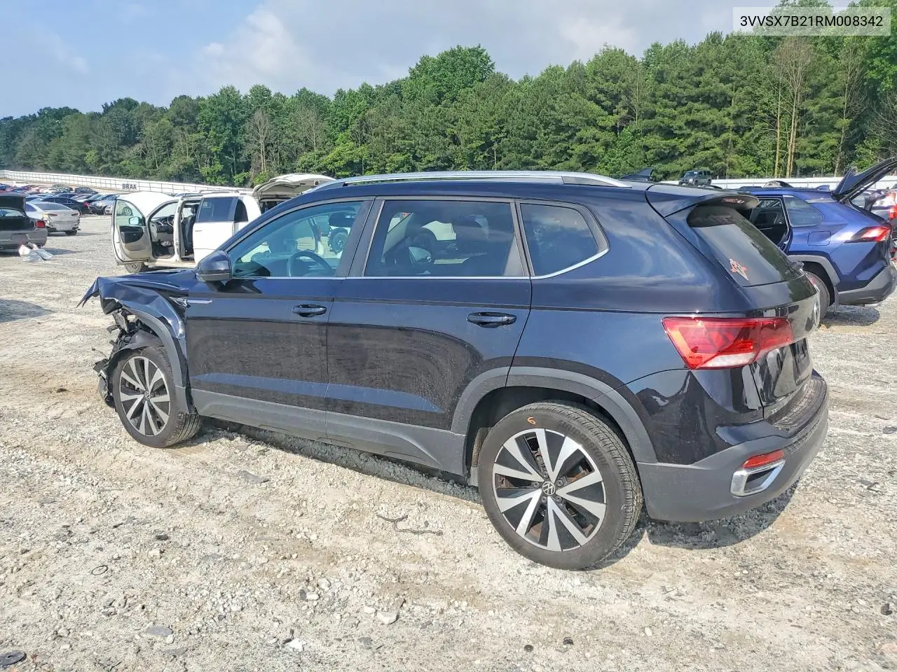 2024 Volkswagen Taos Se VIN: 3VVSX7B21RM008342 Lot: 56465666