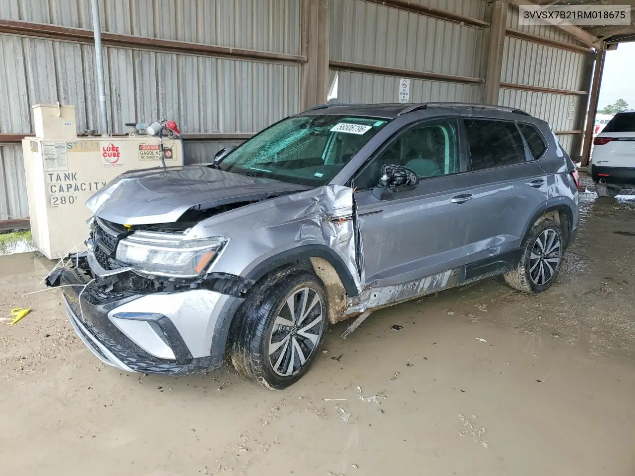 2024 Volkswagen Taos Se VIN: 3VVSX7B21RM018675 Lot: 56506796