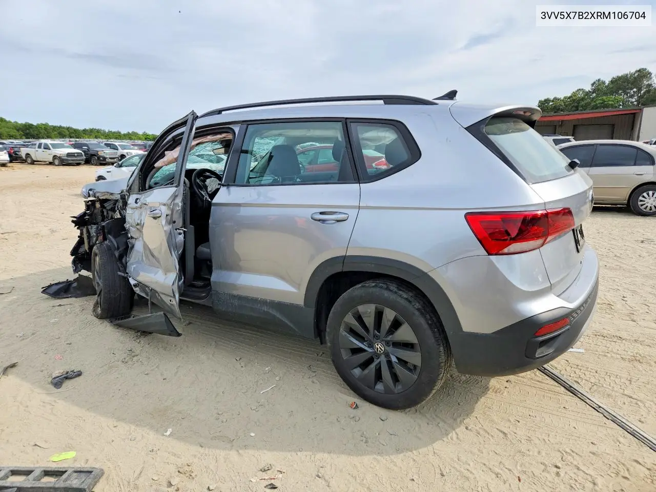 2024 Volkswagen Taos S VIN: 3VV5X7B2XRM106704 Lot: 56894216