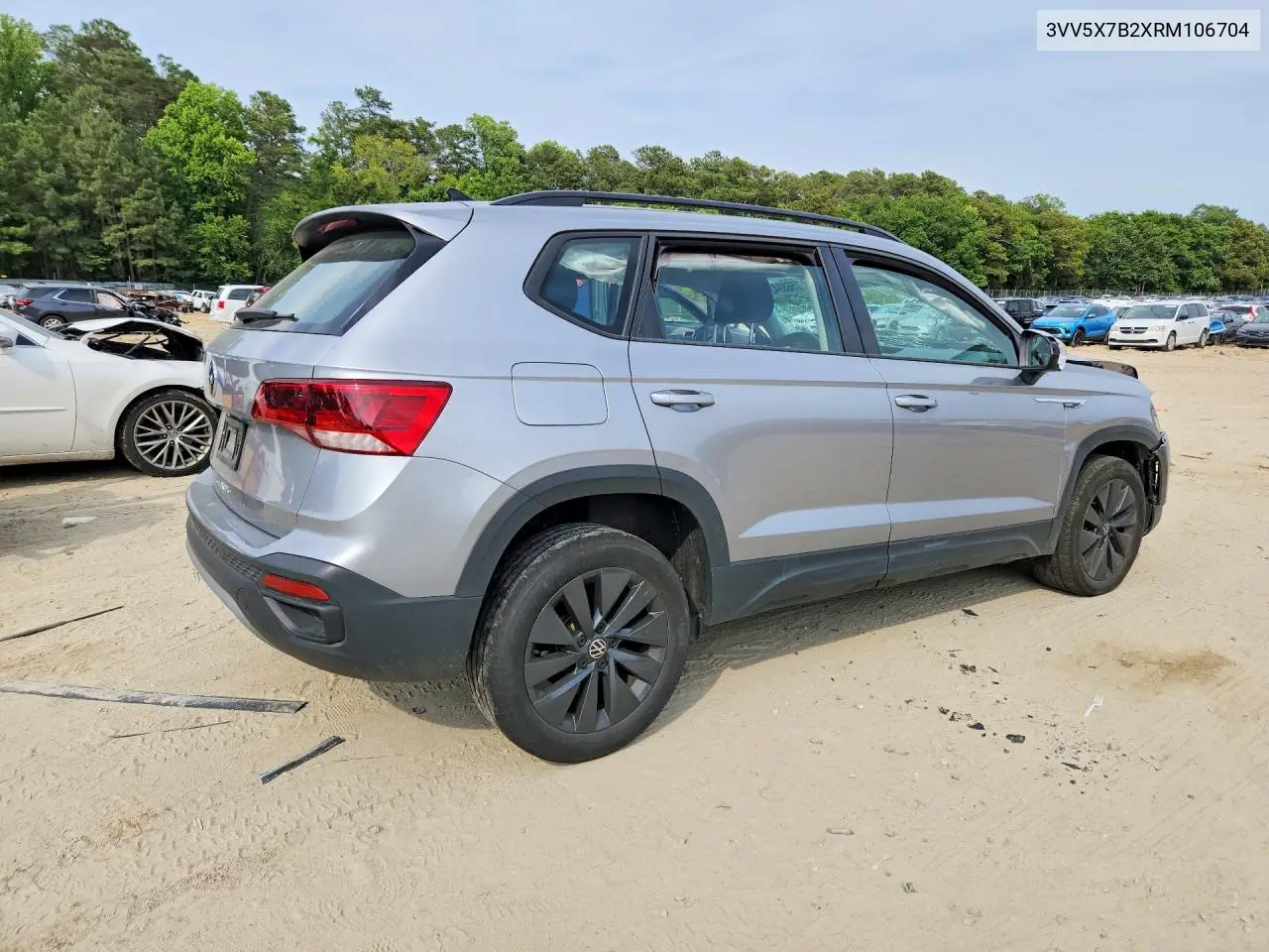 2024 Volkswagen Taos S VIN: 3VV5X7B2XRM106704 Lot: 56894216