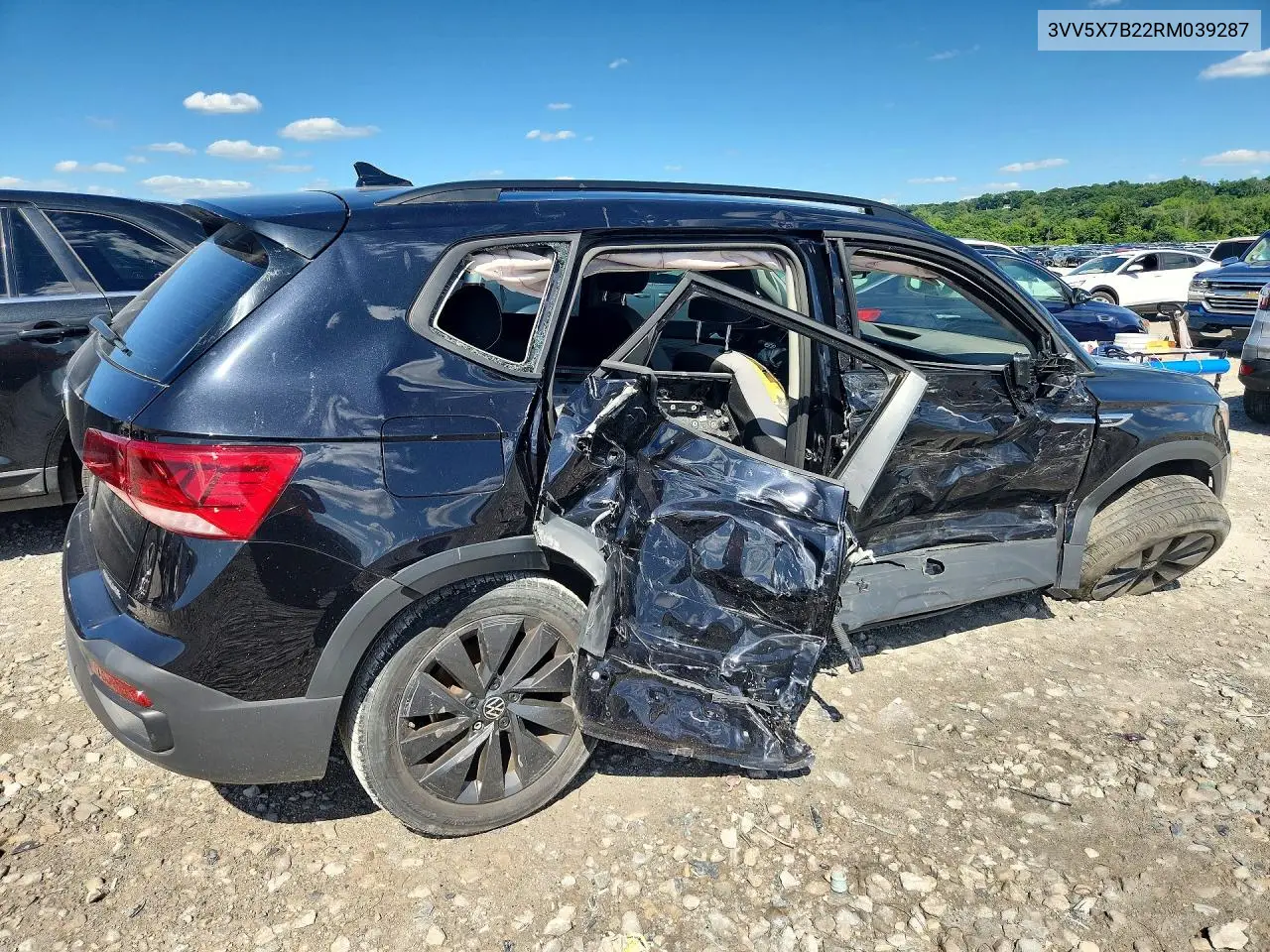 2024 Volkswagen Taos S VIN: 3VV5X7B22RM039287 Lot: 57439186