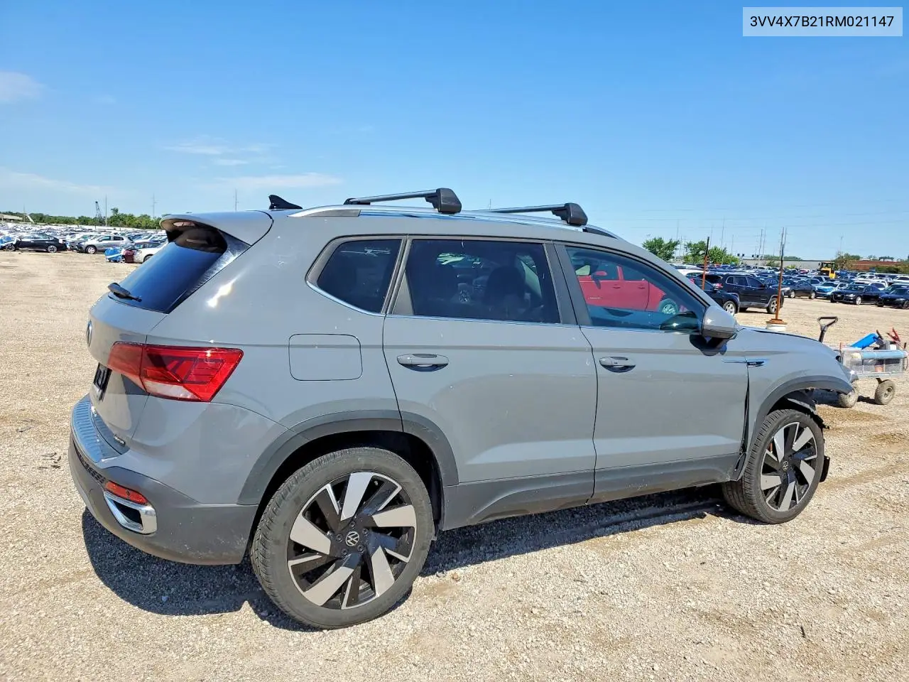 2024 Volkswagen Taos Sel VIN: 3VV4X7B21RM021147 Lot: 57717476