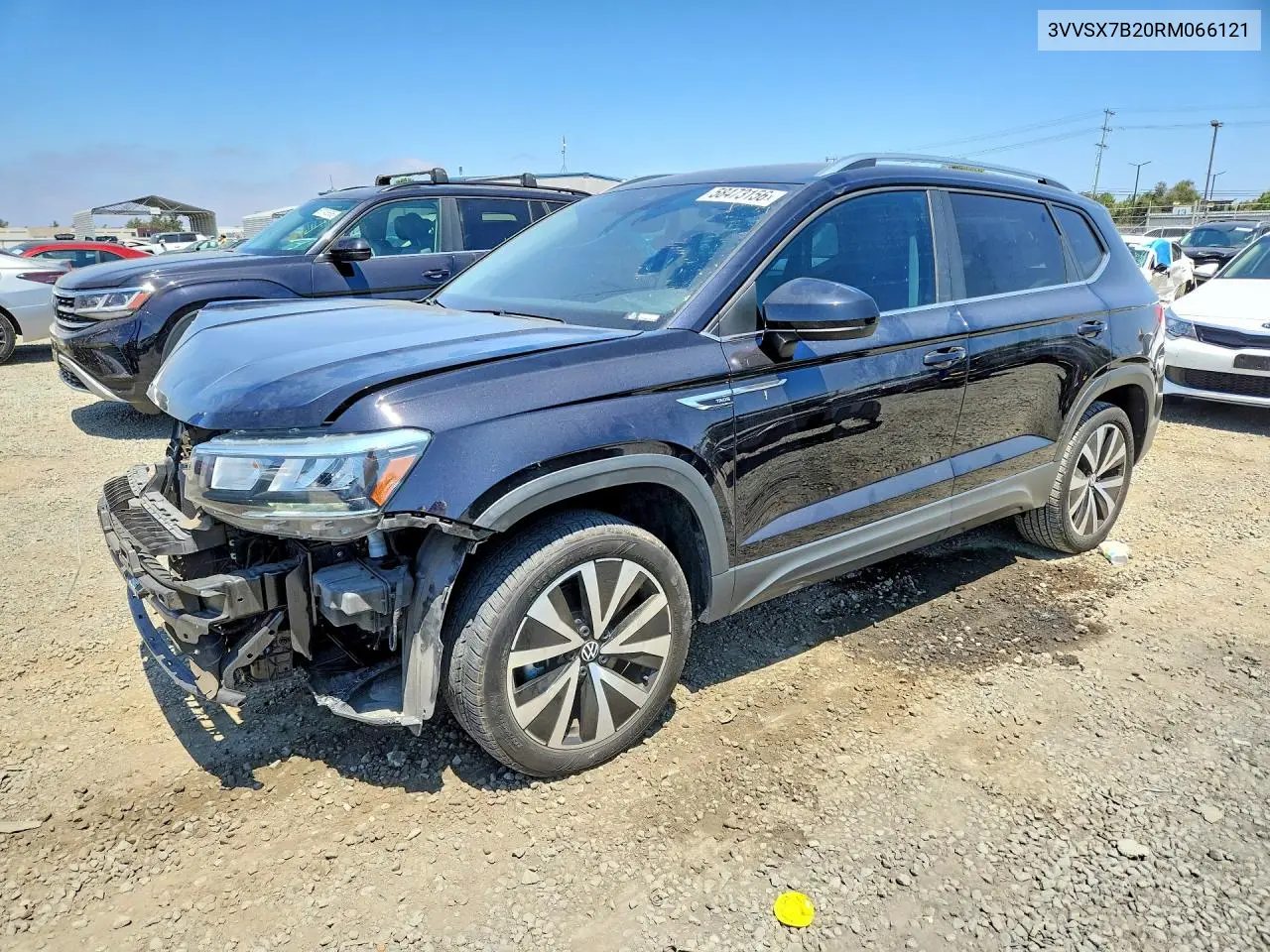 2024 Volkswagen Taos Se VIN: 3VVSX7B20RM066121 Lot: 58473156