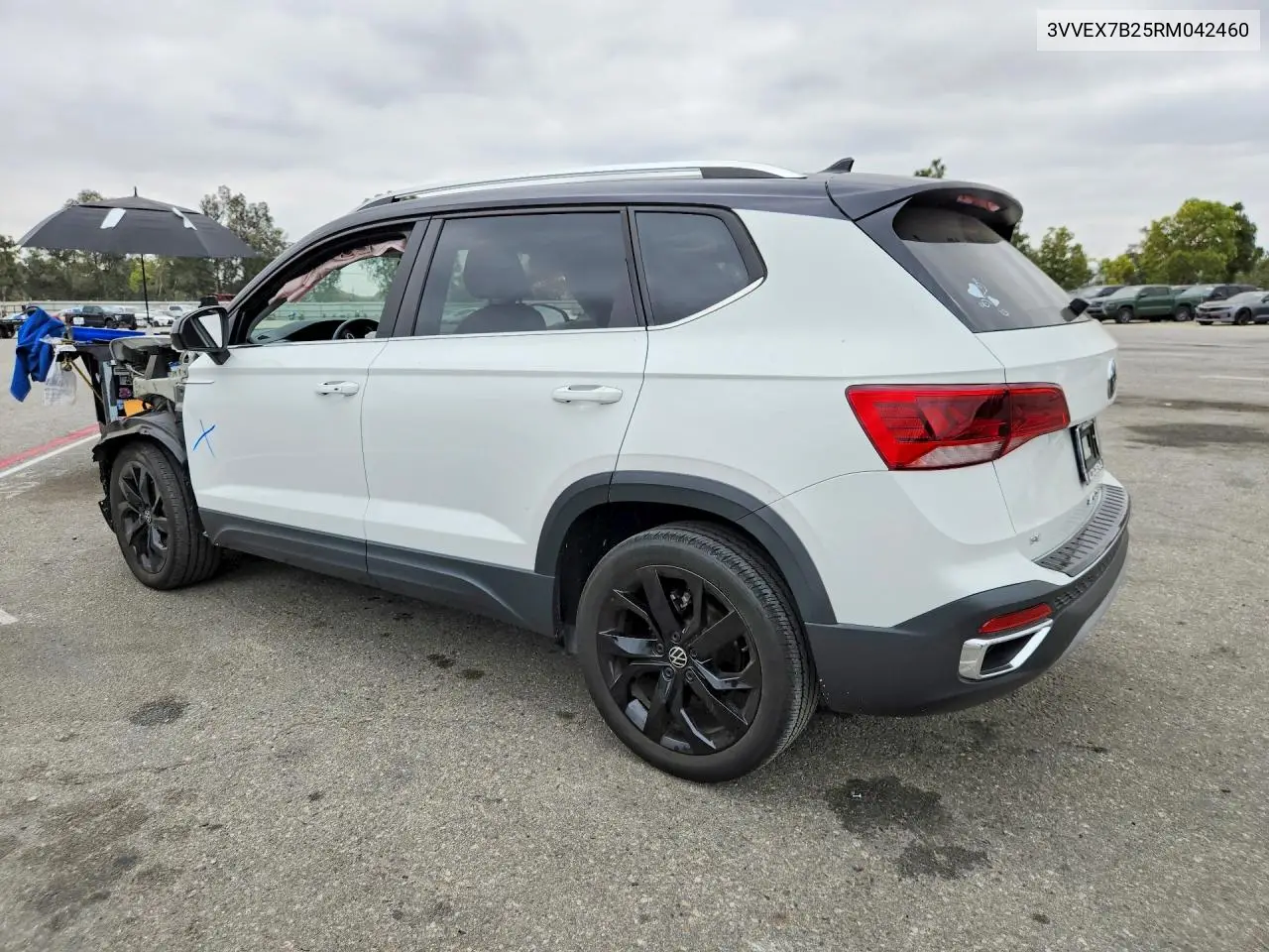 2024 Volkswagen Taos Se VIN: 3VVEX7B25RM042460 Lot: 58487336